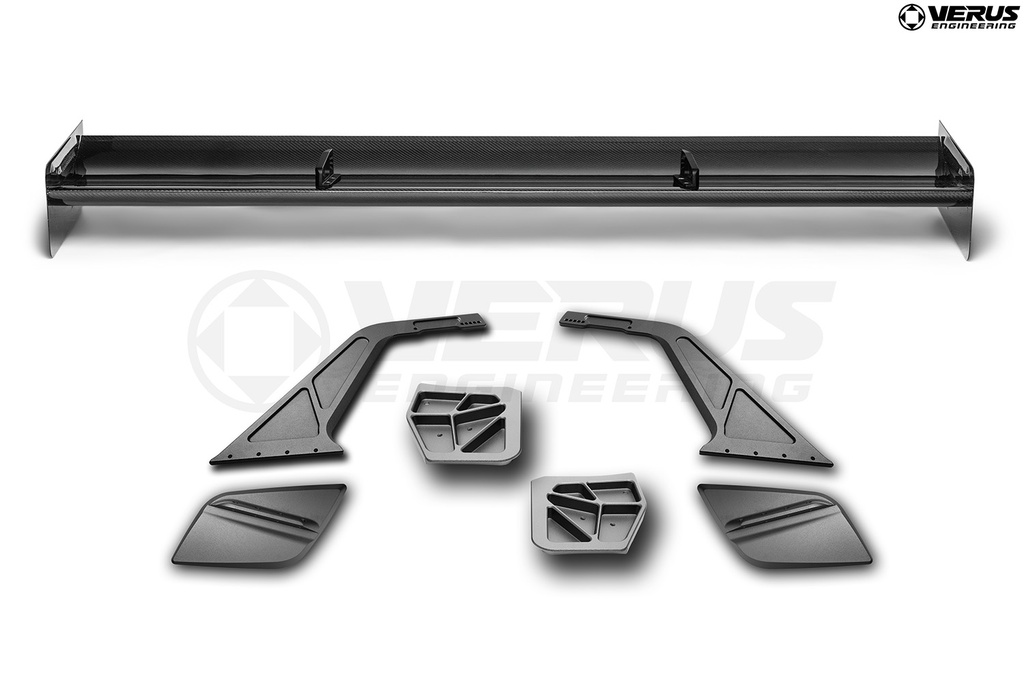 Swan Neck V1X Rear Wing Kit - Corvette Stingray (C8) | Verus
